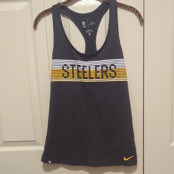 Nike Tops - Nike Dri-FIT Black Pittsburgh Steelers Tank Top